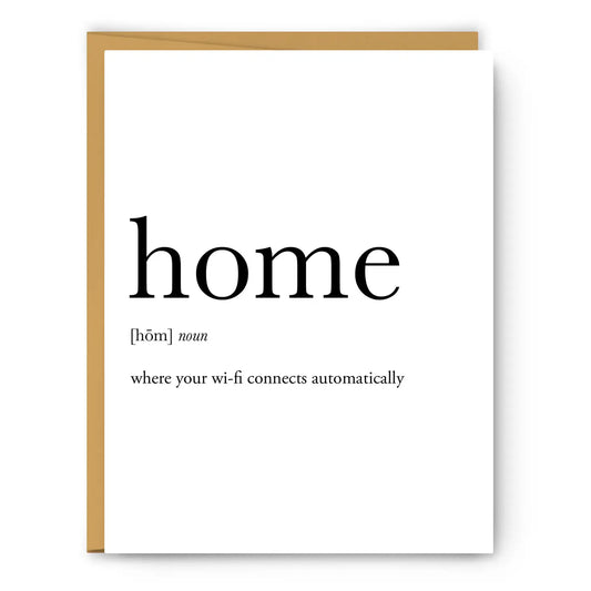 New Home - Wi-Fi Definition