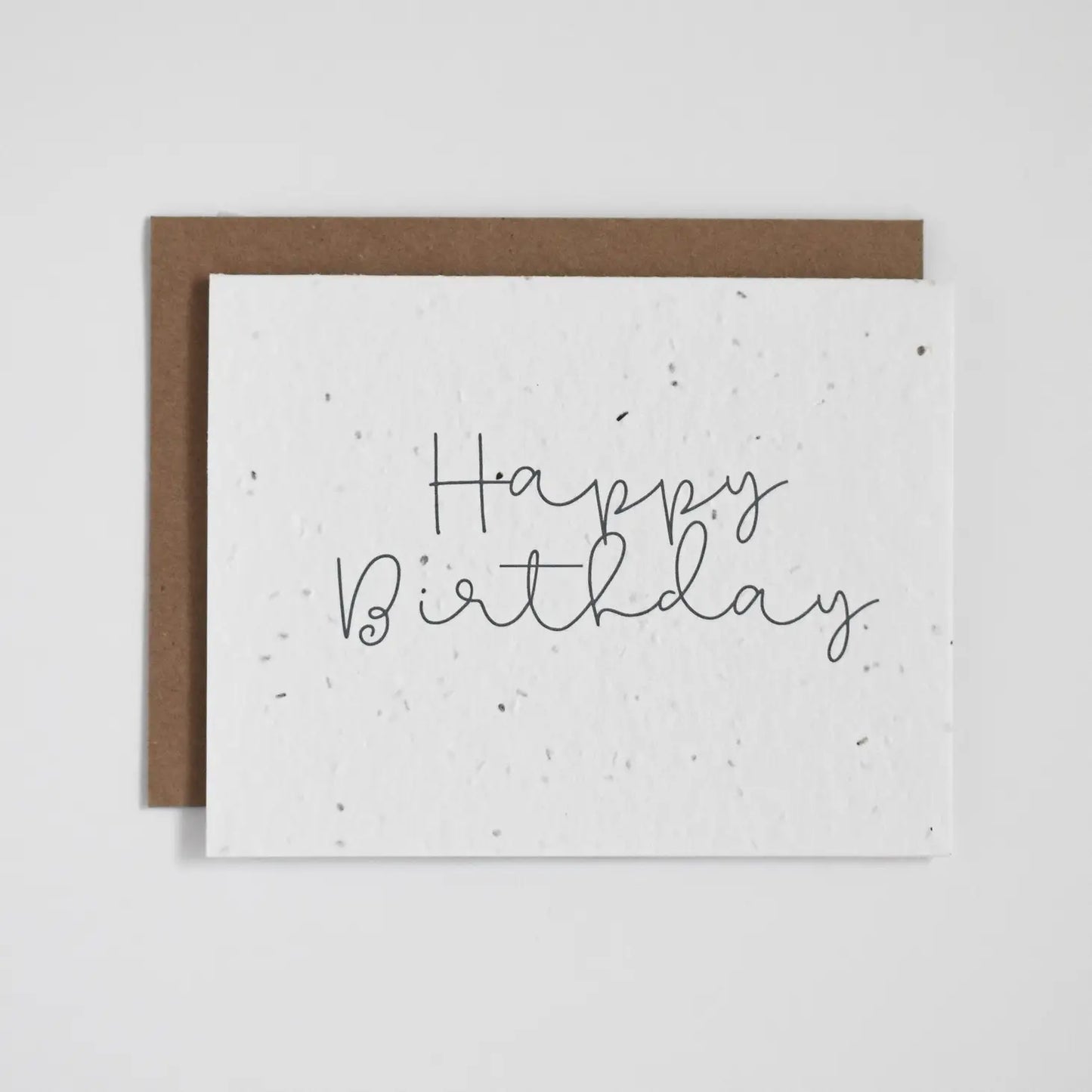 Happy Birthday (Cursive) - Plantable